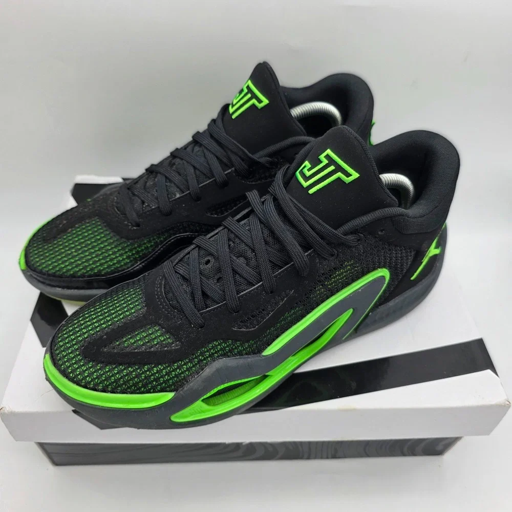 Jordan Tatum 1 Black Green Strike Celtics Basketball Shoes Trainers 9.5 Men's